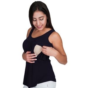 My Bella Mama™ Nursing Breastfeeding Tank Top